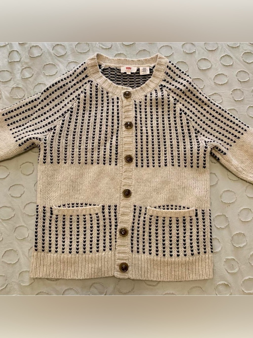 Levi’s Cream Cardigan